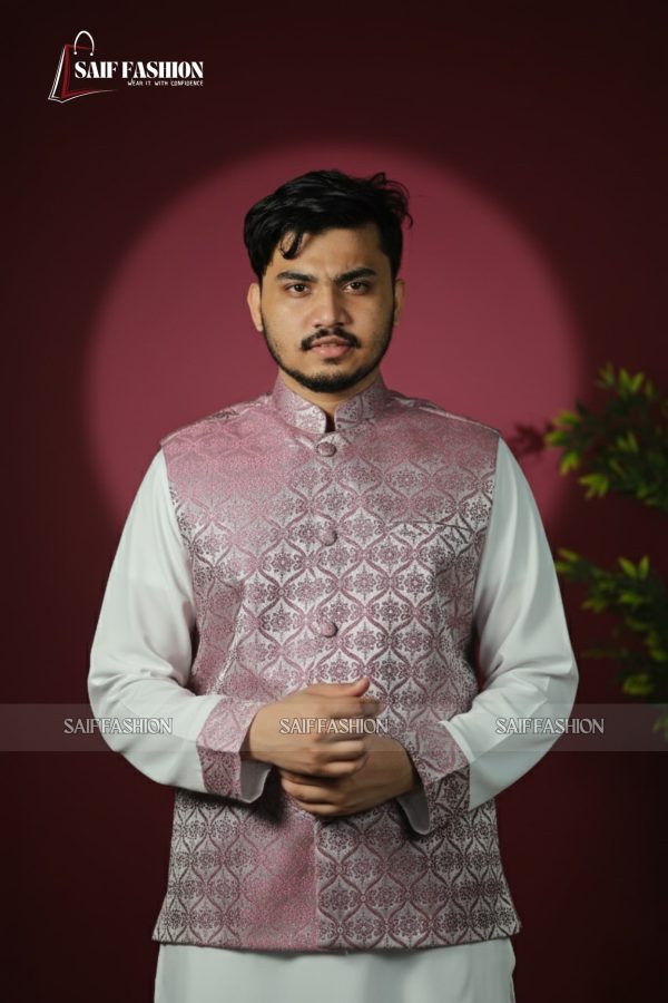 Exclusive Katan Koti-Panjabi Set Collection - MAUVE