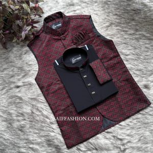 Premium Katan Koti-Panjabi Set Collection - 0483