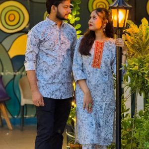👫সেলোয়ার-কামিজ শার্ট ম্যাচিং কাপল ড্রেস। ৮১৭