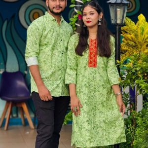 👫সেলোয়ার-কামিজ শার্ট ম্যাচিং কাপল ড্রেস। ৮১৬