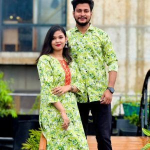 👫সেলোয়ার-কামিজ শার্ট ম্যাচিং কাপল ড্রেস। ৮১১